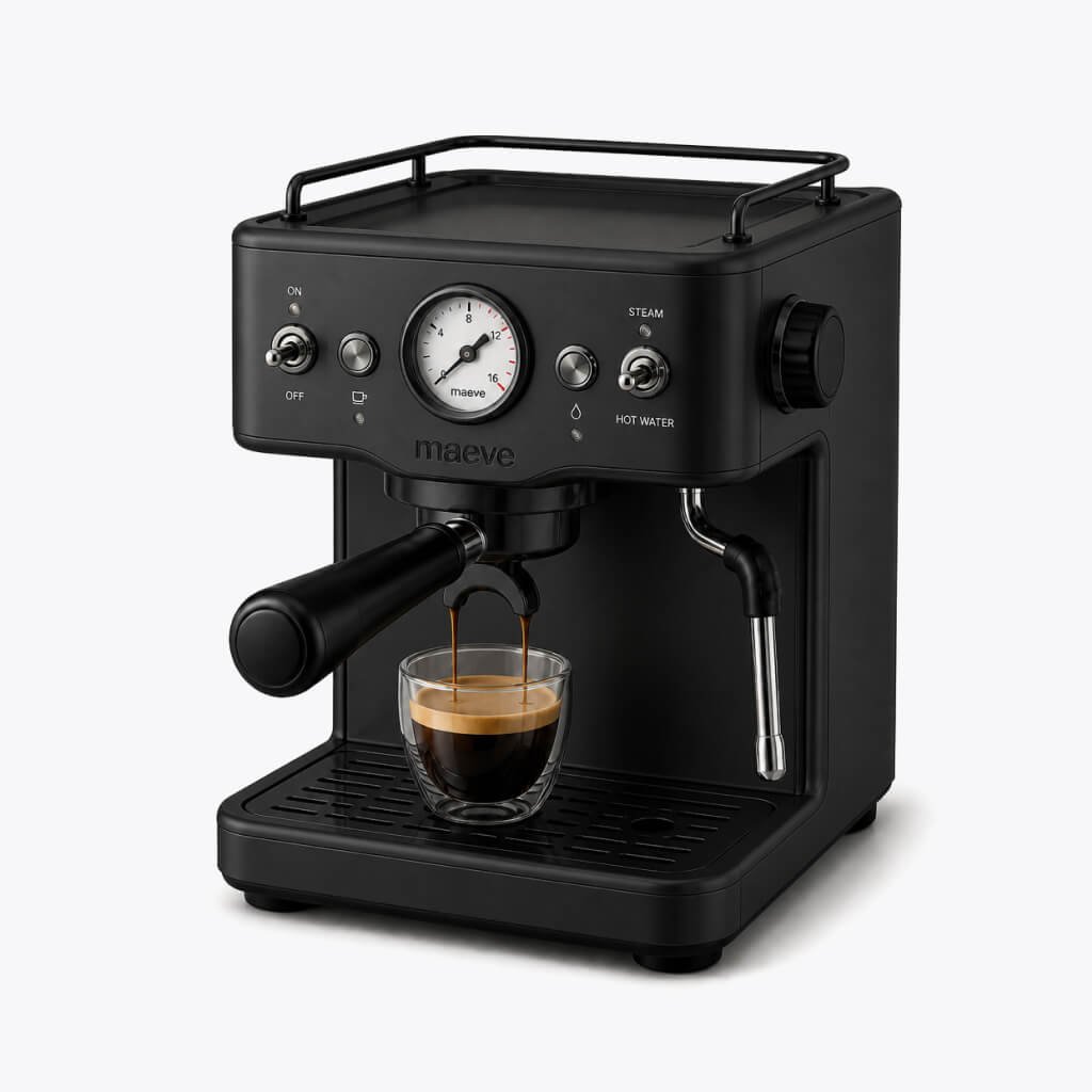 Coffee Maker Matte Black
