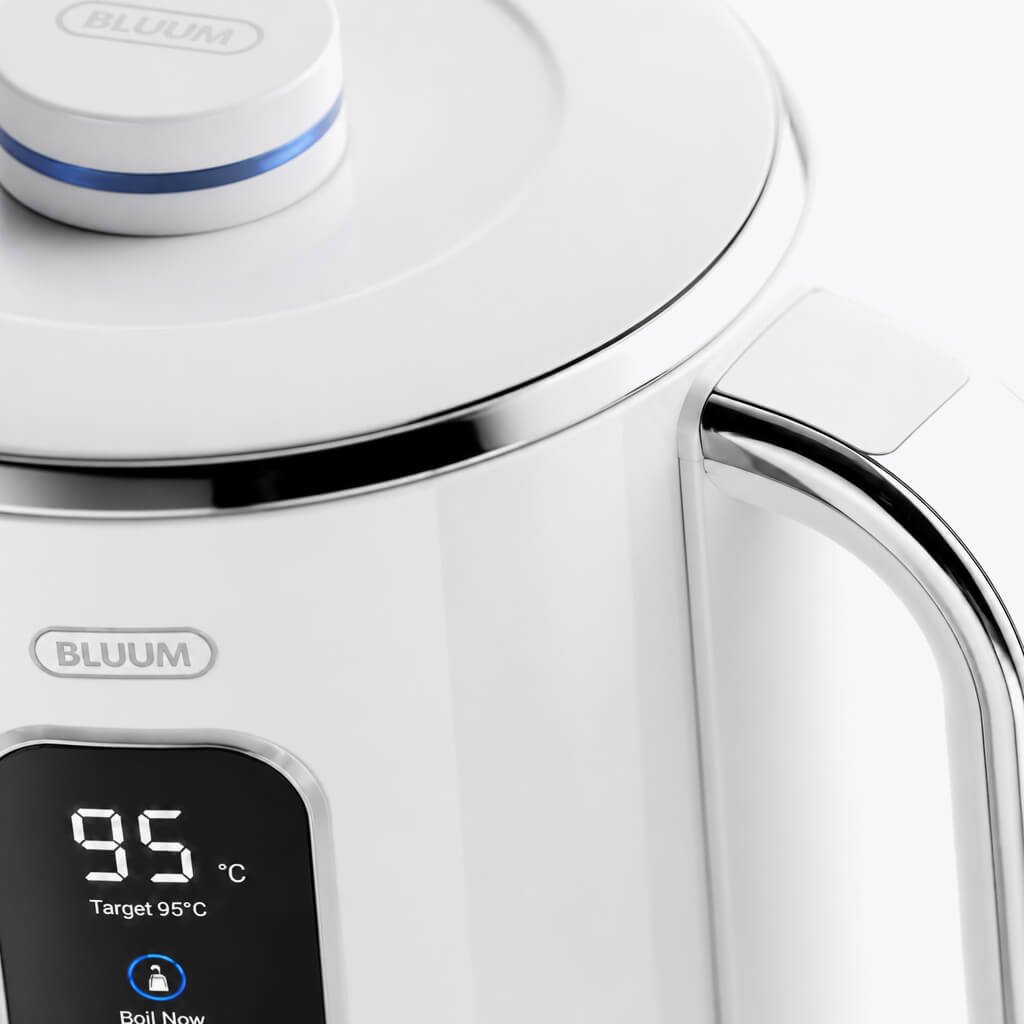 Smart Kettle Gloss White Zoom