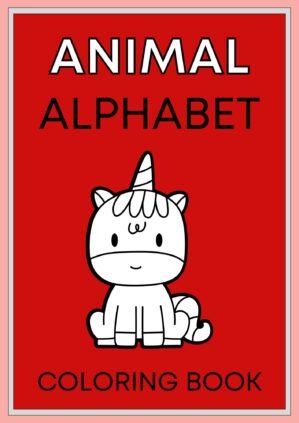 animal alphabet coloring book