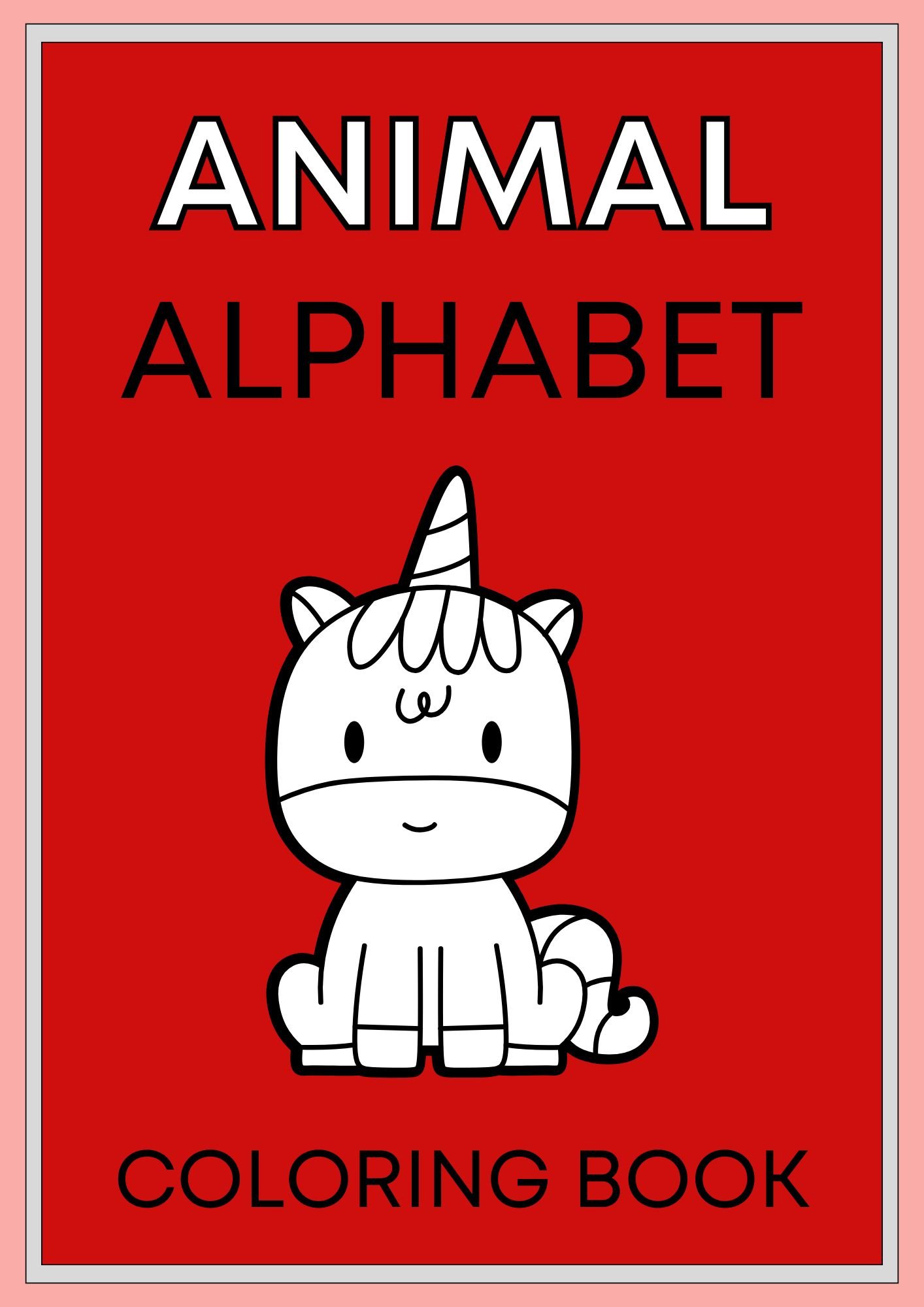 animal alphabet coloring book animal alphabet coloring book