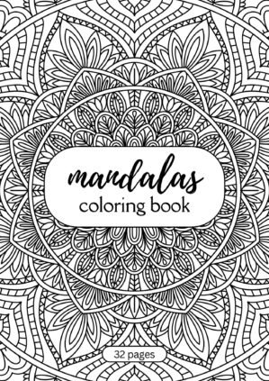 mindful mandala coloring book