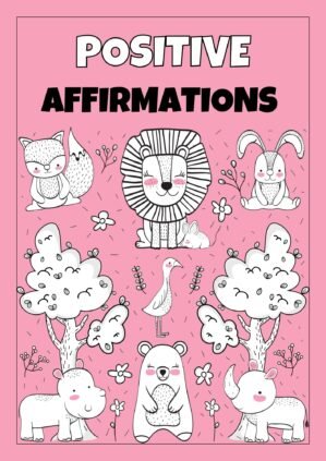 positive affirmation coloring book