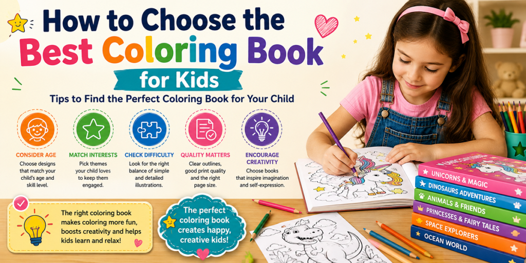 How to Choose the Best Coloring Book for Kids best coloring book for kids