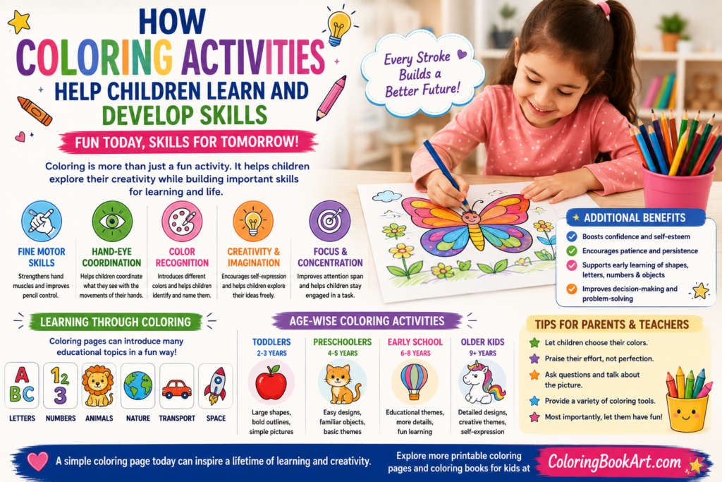 How Coloring Activities Help Children Learn and Develop Skills how coloring activities help children learn